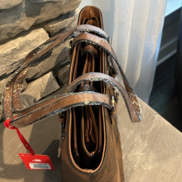 COPY - 2 IN ONE SET! Montana West concealed carry tote & handbag,embossed vegan… - Picture 6 of 16